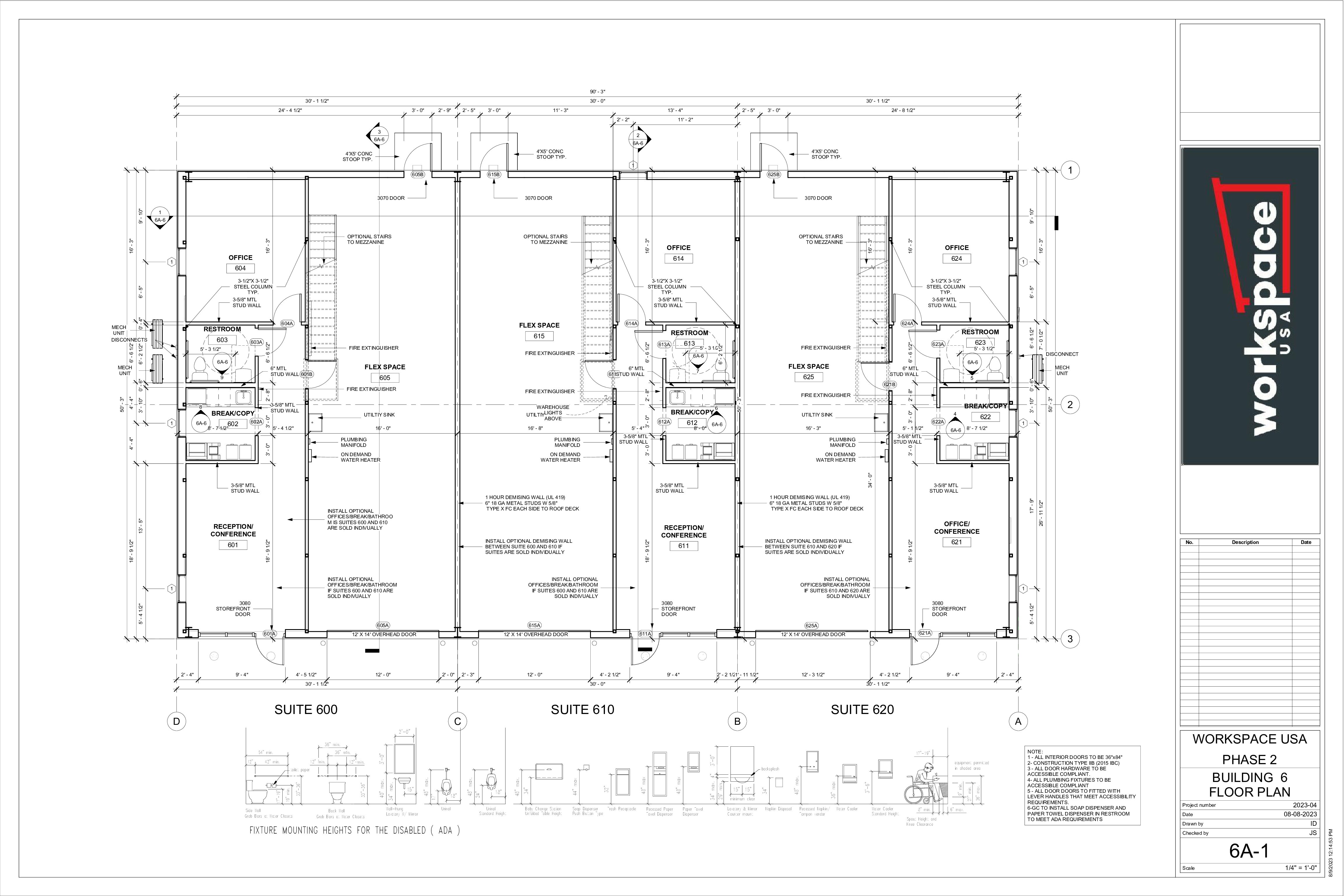 Workspace Custom Buildings