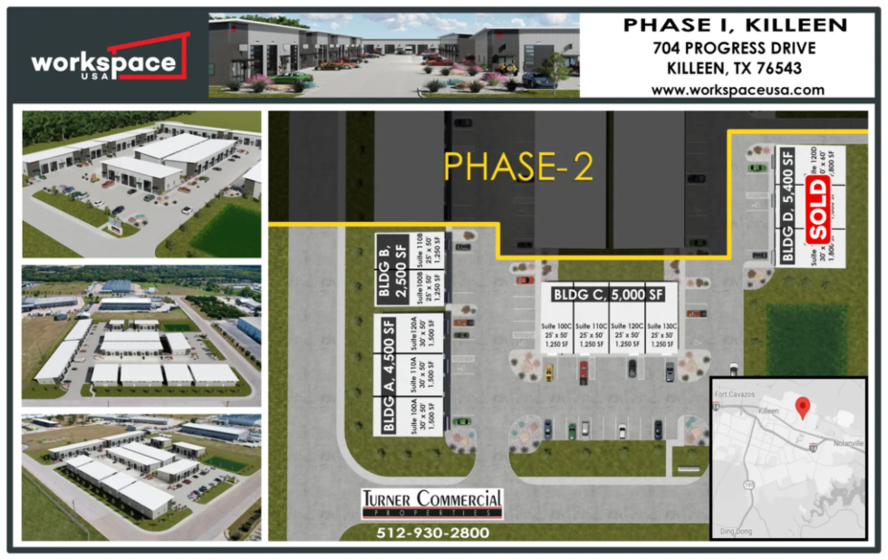 Your paragraph text Workspace USA flex work space.