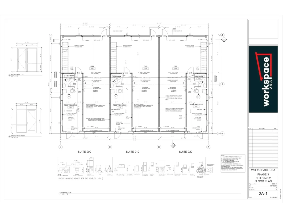 Georgetown TX Phase 3 building 2 floor plan.